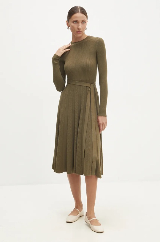 Answear Lab sukienka 5104.HLK zielony WZ24