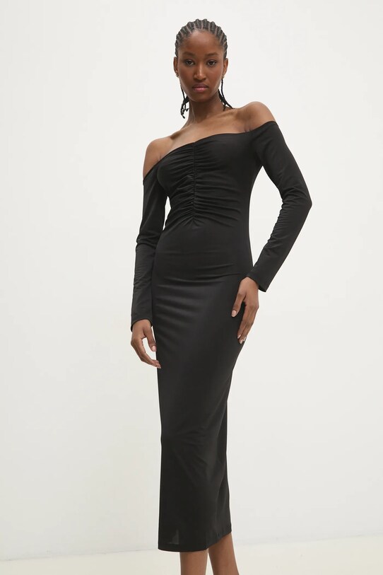 Платье Answear.LAB длинный чёрный 111313.tos