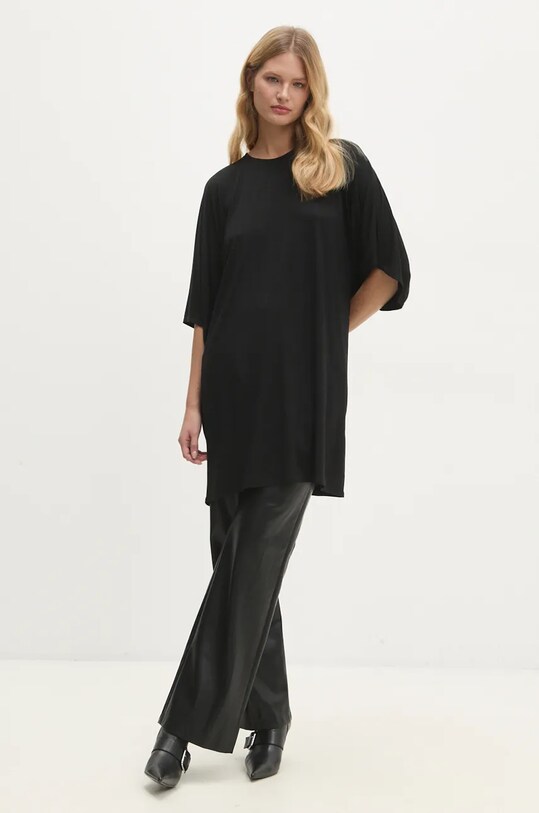 Answear.LAB sukienka mlc2.tos czarny WZ24