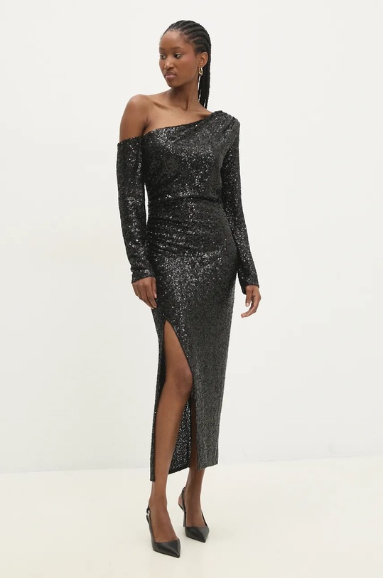 Answear Lab rochie maxi negru 57687.tos