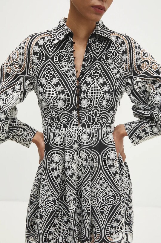 Answear Lab rochie mkj13218.IKK negru
