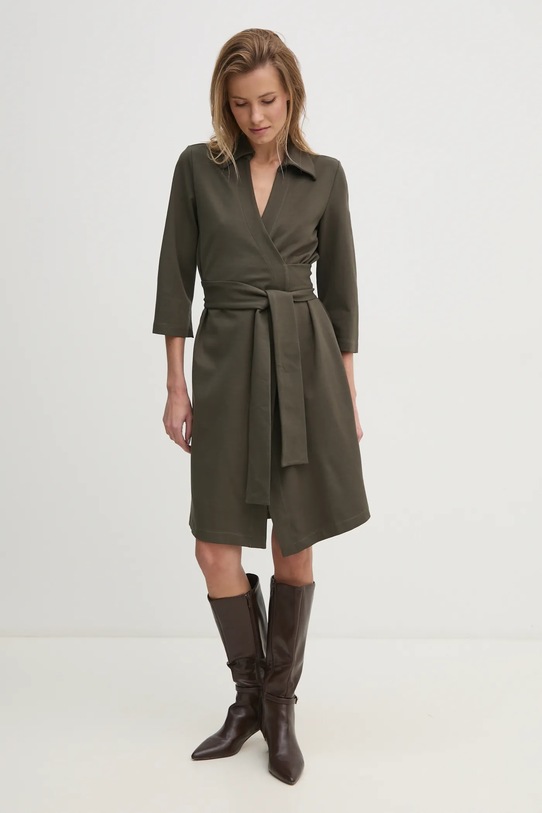 Рокля Answear.LAB трикотаж зелен 95653.ilk