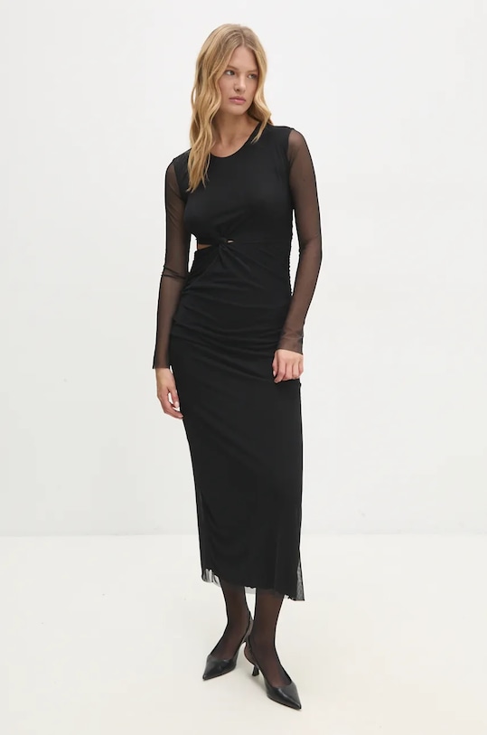 Šaty Answear.LAB čierna LD1708.hms