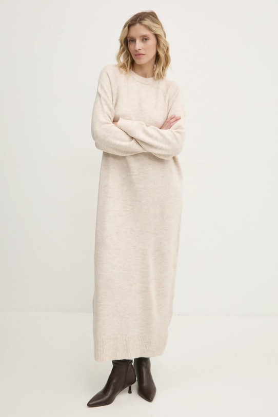 Haljina Answear.LAB 8324.TLK bež WZ24