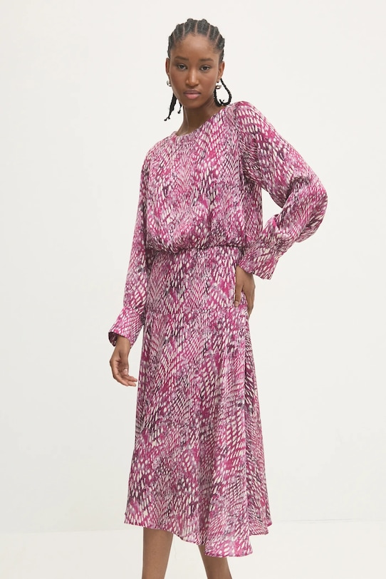 Answear.LAB sukienka casual fioletowy 57932.tos