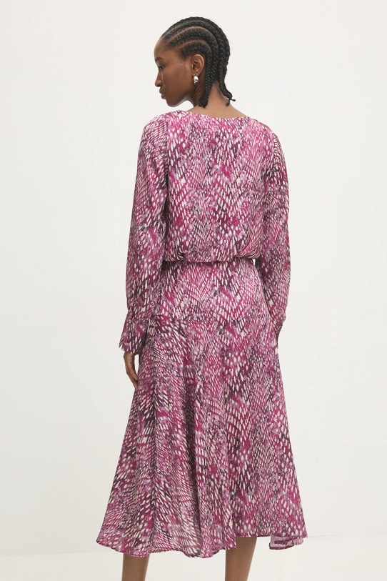 Odzież Answear.LAB sukienka 57932.tos fioletowy