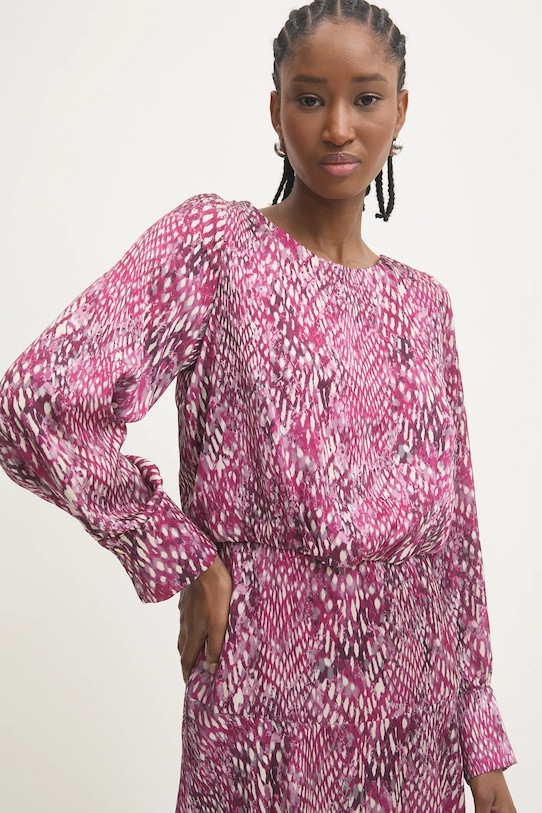 Answear.LAB sukienka fioletowy 57932.tos