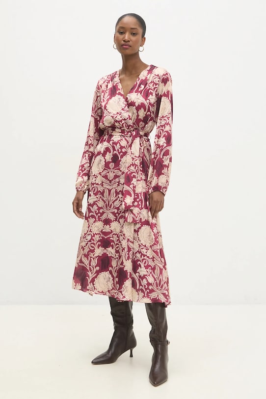 Šaty Answear.LAB maxi růžová 57930.tos