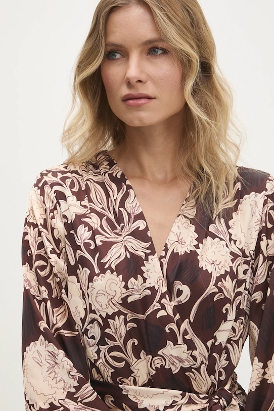 Šaty Answear.LAB hnedá 57930.tos