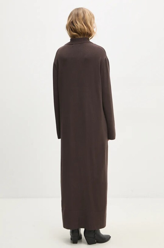 Одяг Сукня Answear.LAB 893324.ilk коричневий