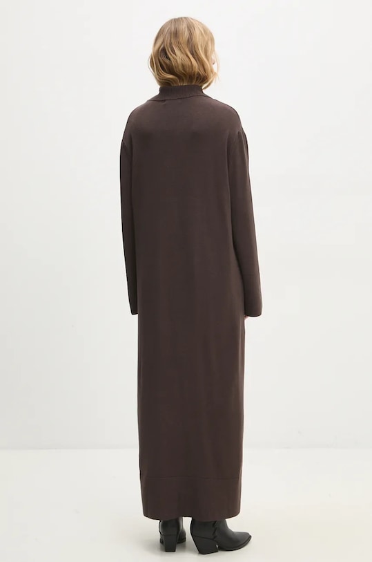 Одежда Платье Answear.LAB 893324.ilk коричневый