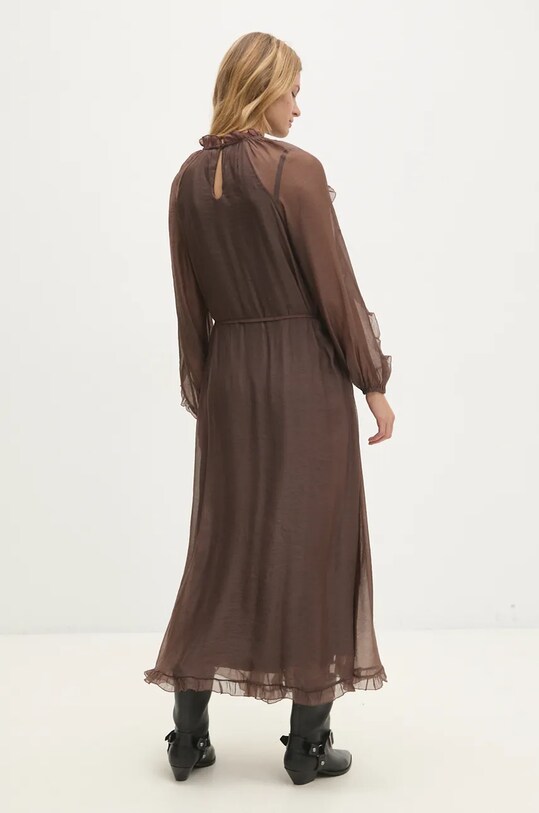 Îmbrăcăminte Answear Lab rochie 845.ilk maro