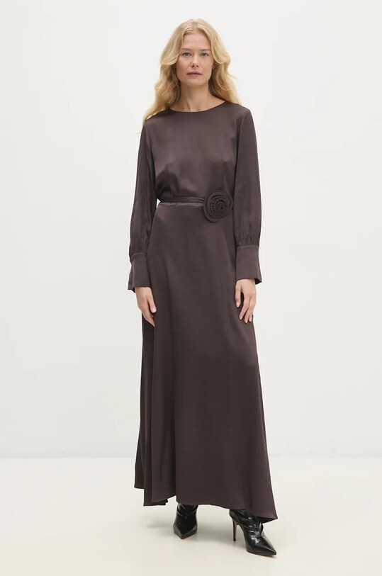 Answear Lab rochie maxi maro ed020368.ilk