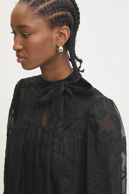 Answear Lab rochie negru nl246831.ums