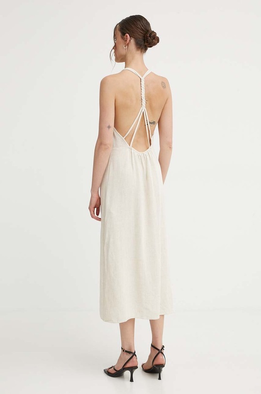 Oblečení Lněné šaty Answear.LAB KB23R1227.HWK béžová