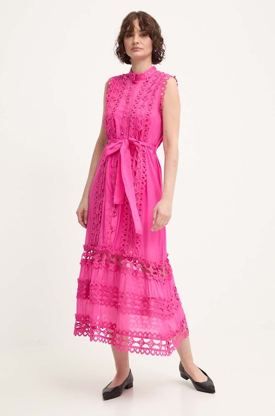 Šaty Answear.LAB .032.iw růžová WZ24