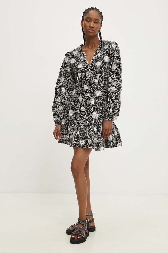 Haljina Answear.LAB 81151..iw crna WZ24