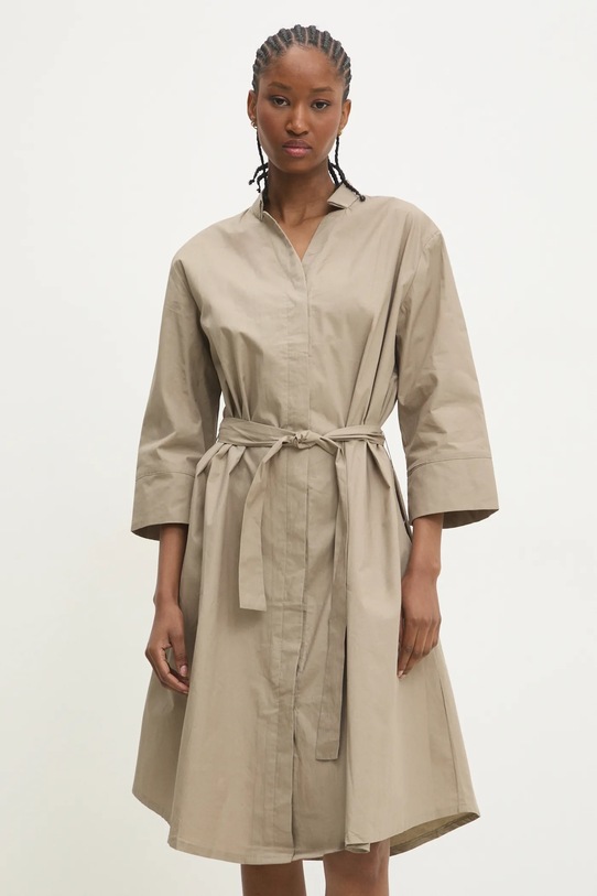 Бавовняна сукня Answear Lab casual зелений 3715.IKK