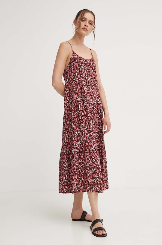 Answear Lab sukienka casual czerwony cm158.8.fkk