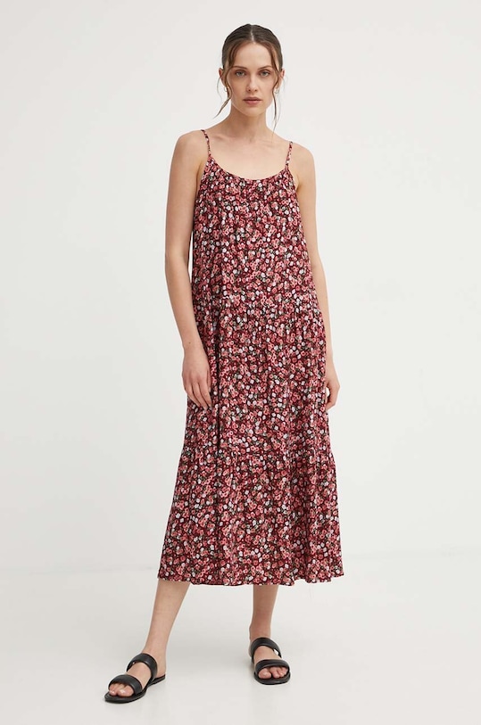 Answear Lab sukienka cm158.8.fkk czerwony WZ24