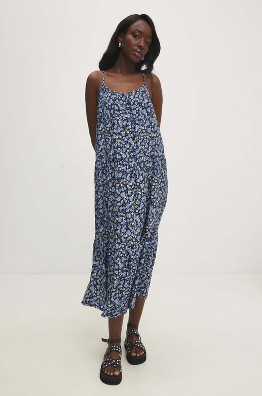 Answear Lab sukienka casual niebieski cm158.8.fkk