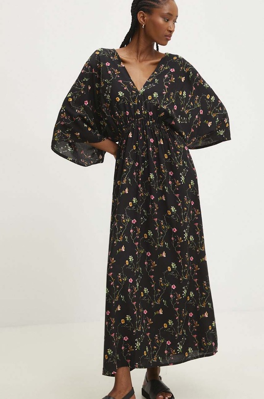 Answear Lab sukienka casual czarny 0019a.FKK