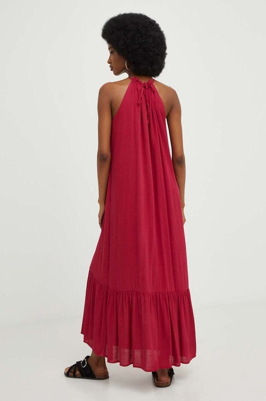 Odzież Answear.LAB sukienka 3702d.FKK różowy