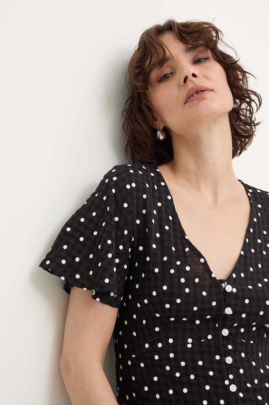 Answear.LAB pamut ruha 3458d.FKK fekete