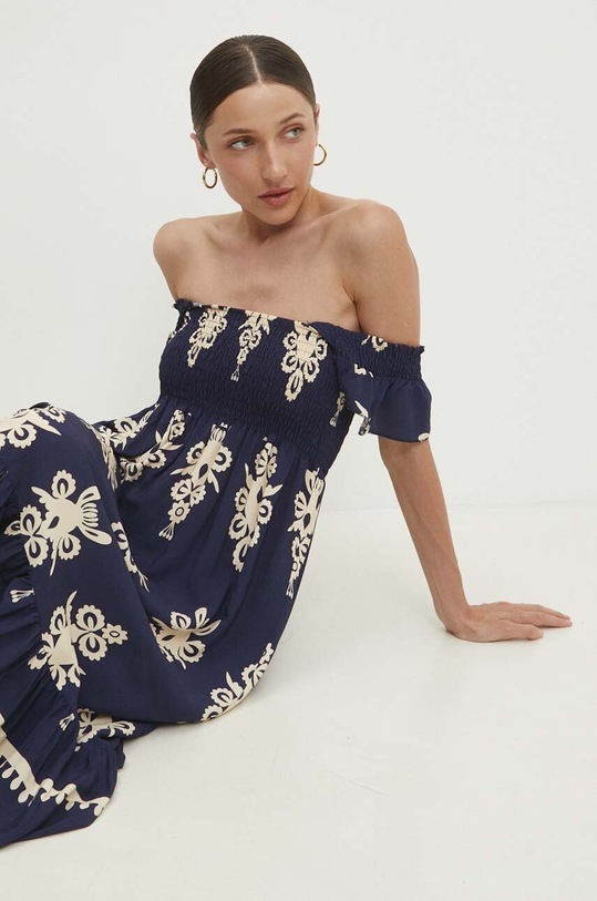 Answear Lab sukienka casual granatowy 90775.HMS