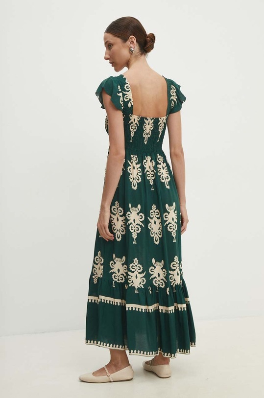 Answear Lab sukienka 90775.HMS zielony WZ24