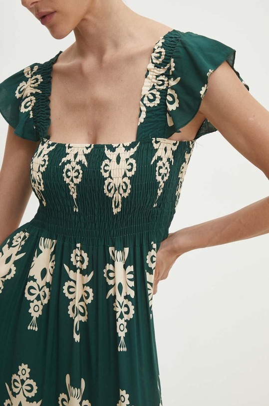 Odzież Answear Lab sukienka 90775.HMS zielony