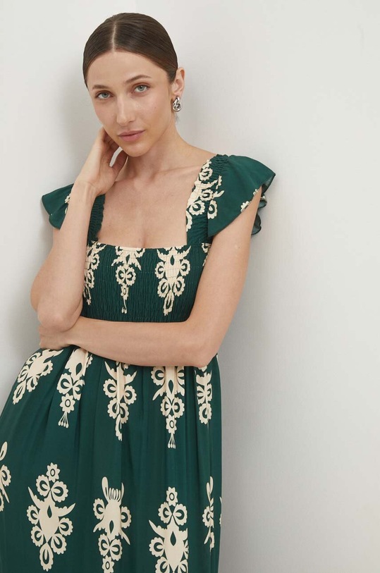 Answear Lab sukienka 90775.HMS zielony