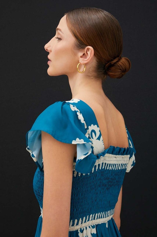 Φόρεμα Answear.LAB τιρκουάζ MR21522.HWK