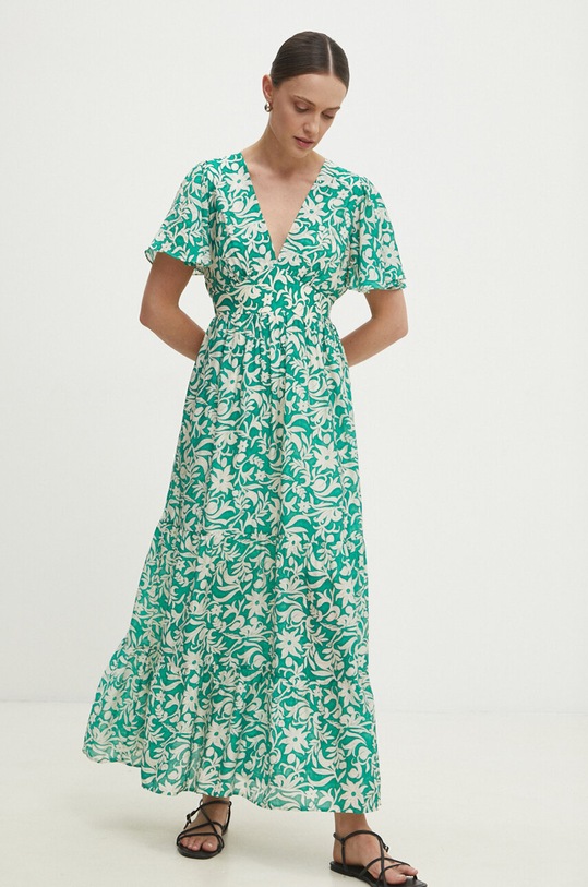 Answear Lab sukienka R3750.HMS zielony WZ24