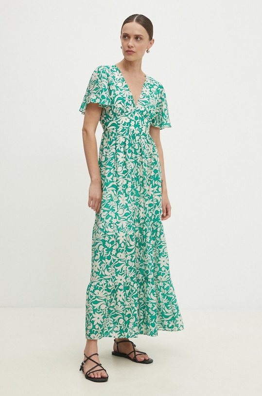 Answear Lab sukienka zielony R3750.HMS