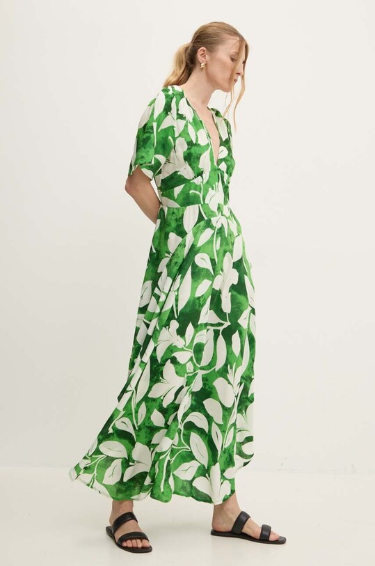 Answear Lab rochie verde M30081.HMS