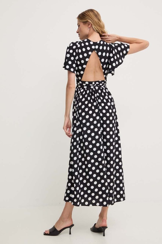 Ruházat Answear.LAB ruha BR5138.HWK fekete