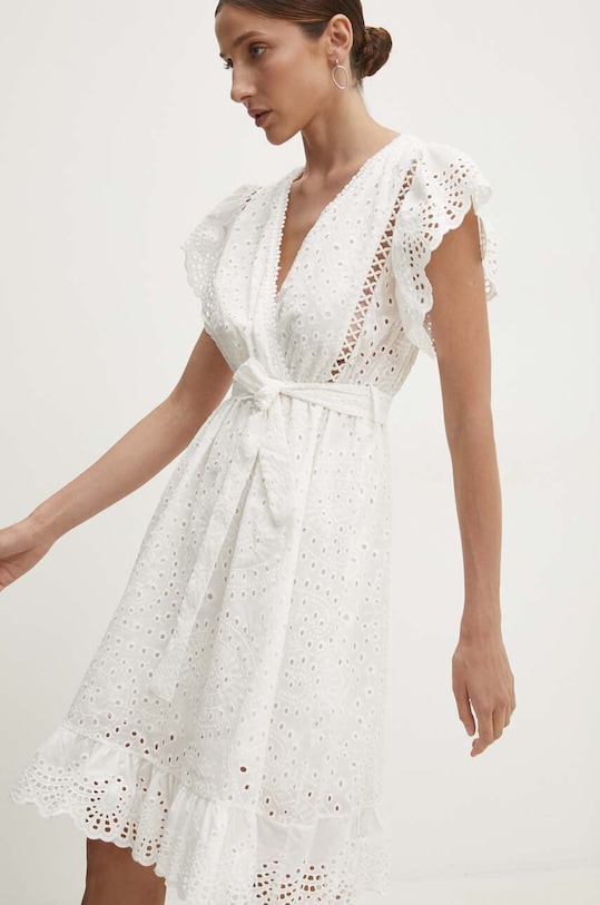 Answear Lab sukienka bawełniana bawełna biały 1850.wms