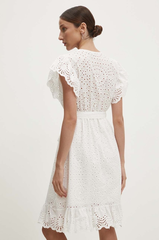 Odzież Answear Lab sukienka bawełniana 1850.wms biały