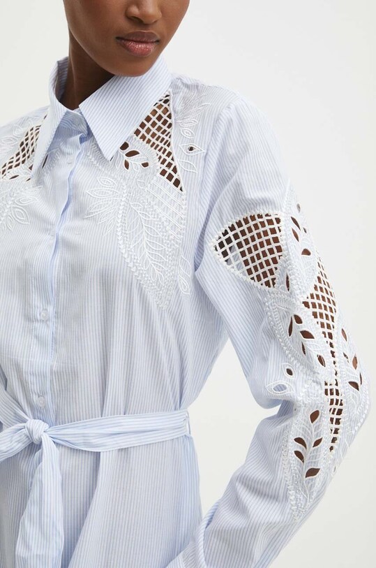 Answear Lab rochie din bumbac 4292561.wms albastru