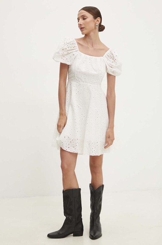 Šaty Answear.LAB 56558.wms biela WZ24