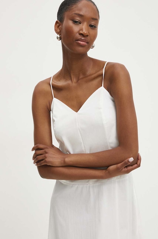 Answear Lab rochie alb d863.ims