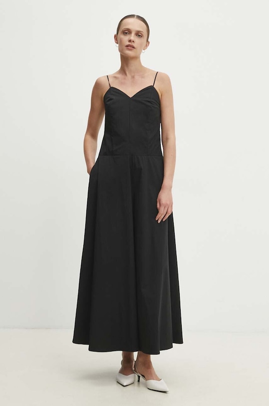 Answear Lab rochie d863.ims negru WZ24