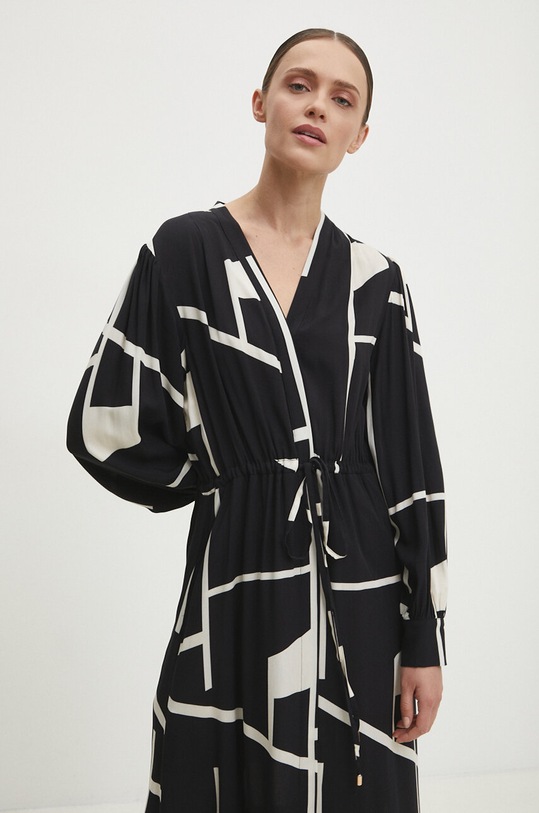 Answear Lab rochie negru d860.ims