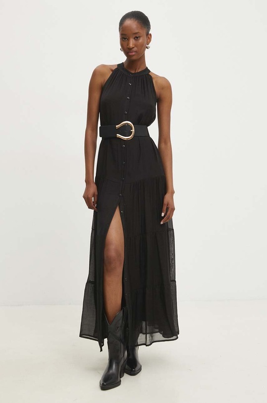 Answear.LAB sukienka d898.ims czarny WZ24