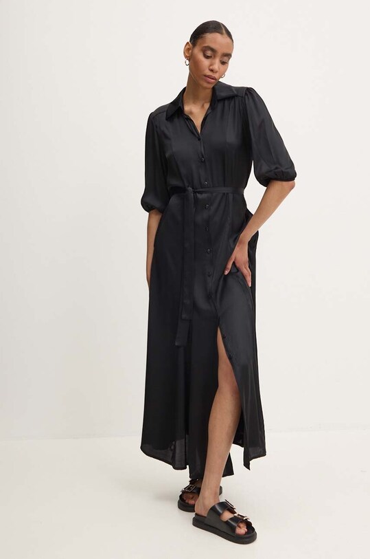 Answear Lab rochie negru d883.ims