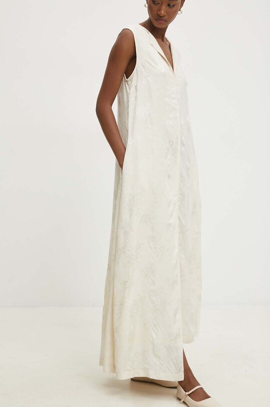 Answear Lab rochie bej b9382.ims