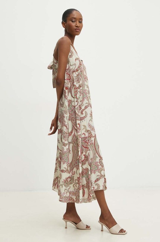 Answear.LAB sukienka 2850.ikk beżowy WZ24