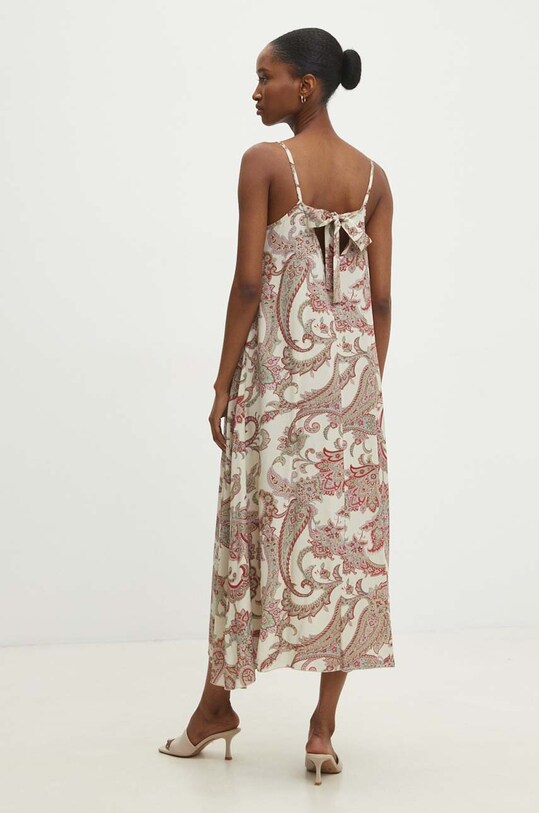 Odzież Answear.LAB sukienka 2850.ikk beżowy