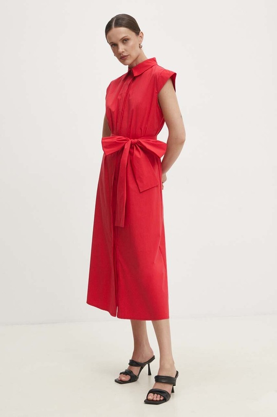Answear Lab sukienka z elastanem czerwony 2854.ikk